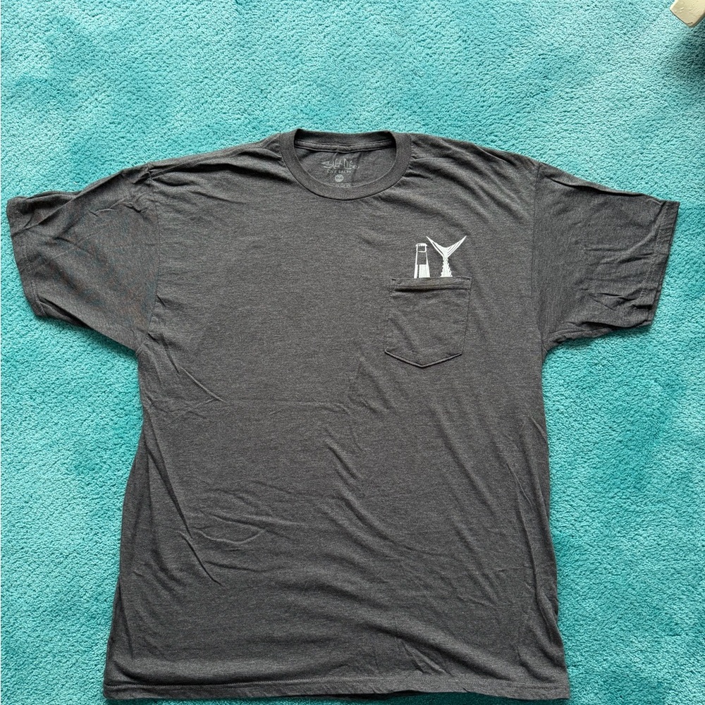 Salt Life Charcoal Short Sleeve Tee